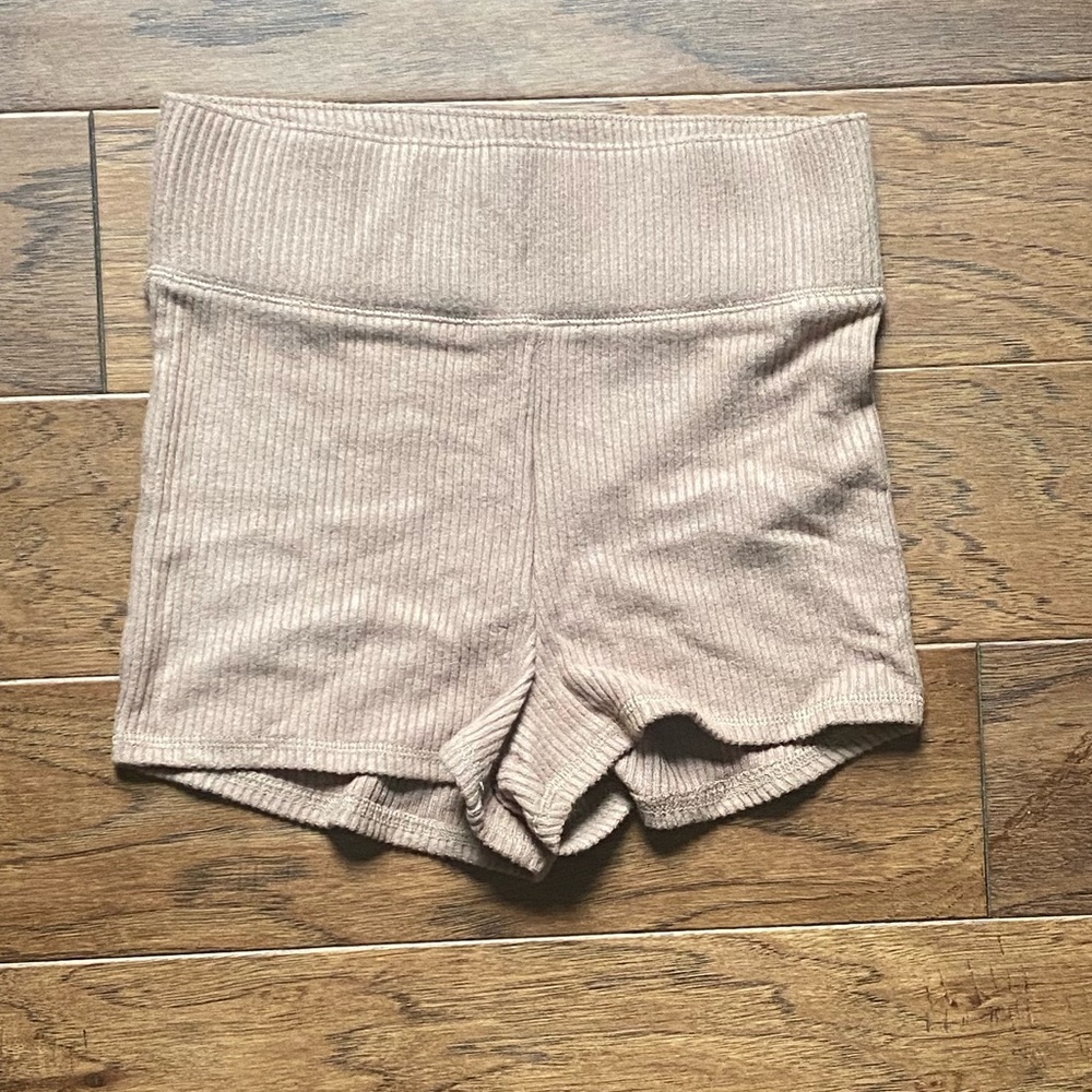 Abercrombie & Fitch High Waist Brown Shorts